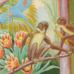 Finlayson Paper Napkins Parrot Lemon Yellow 20 pcs 33 cm