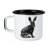 Muurla Nordic Enamel Mug 0.37 L Hare