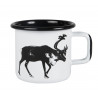 Muurla Nordic Enamel Mug 0.37 L Reindeer