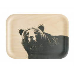 Muurla Nordic Tray 27 X 20 cm Bear