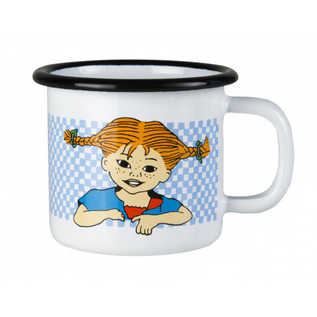 Pippi Enamel Mug 0.15 L Here Comes Pippi