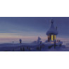 Moomin Animation Panoramic Postcards Set of 4 Putinki
