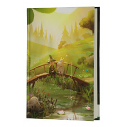 Moomin Hardcover Notebook Moominvalley Bridge 13,5 x 19,5 cm	