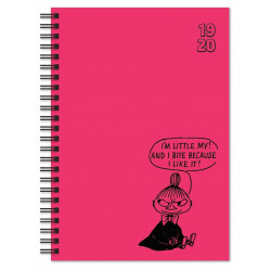 Moomin School Calendar Weekly Planner 2019-2020 Little My I bite