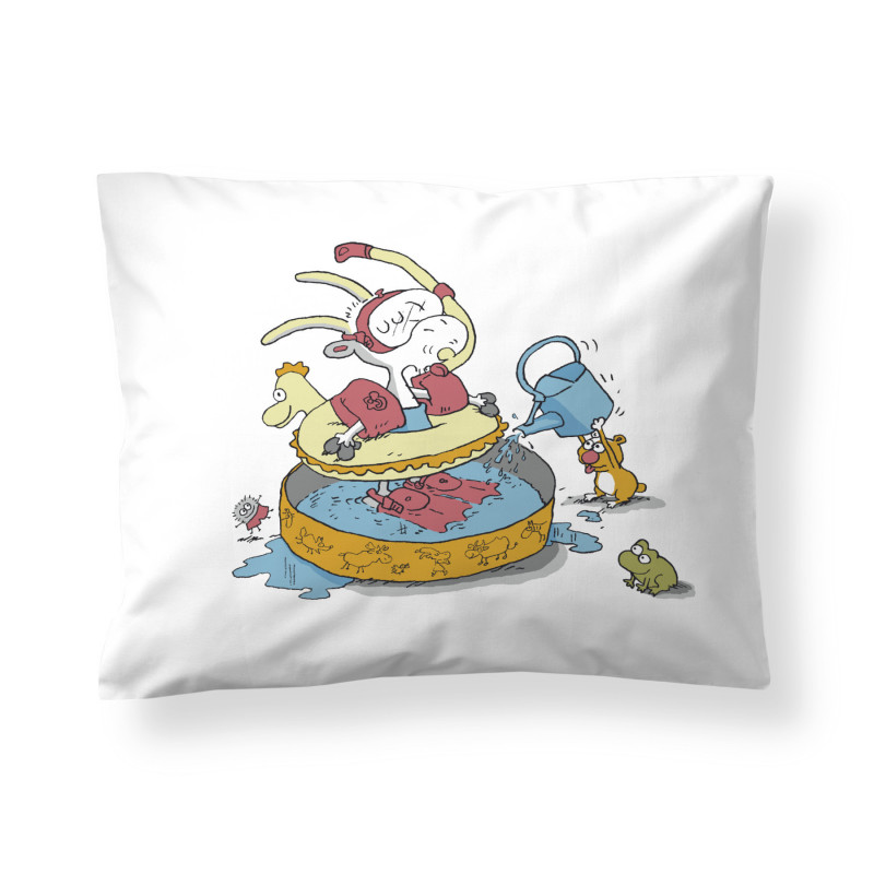 Mr. Clutterbuck Deep Sea Diving Pillowcase  50 x 60 cm Finlayson