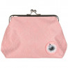 Moomin Emma Purse Clutch Bag Moomin logo pink