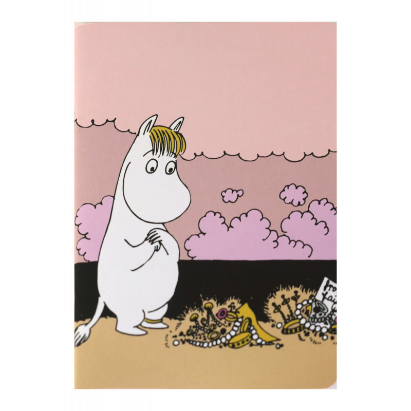 Moomin Notebook A5 Snorkmaiden on the Beach