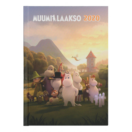 Moomin Weekly Planner Calendar 2020 Moominvalley A5