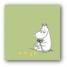 Moomin Paper Napkins Moomintroll Green 33 cm