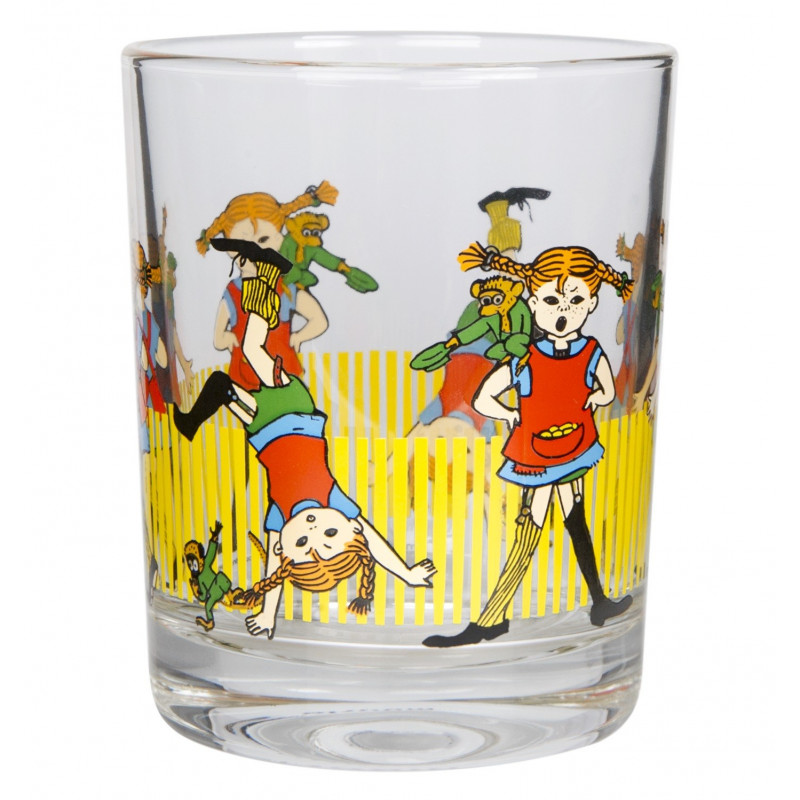Pippi Longstocking Drinking Glass 0.2 L Muuurla