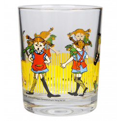 Pippi Longstocking Drinking Glass 0.2 L Muuurla