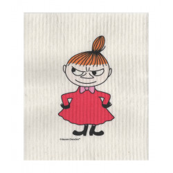 Moomin Dishcloth Little My White 17 x 20 cm