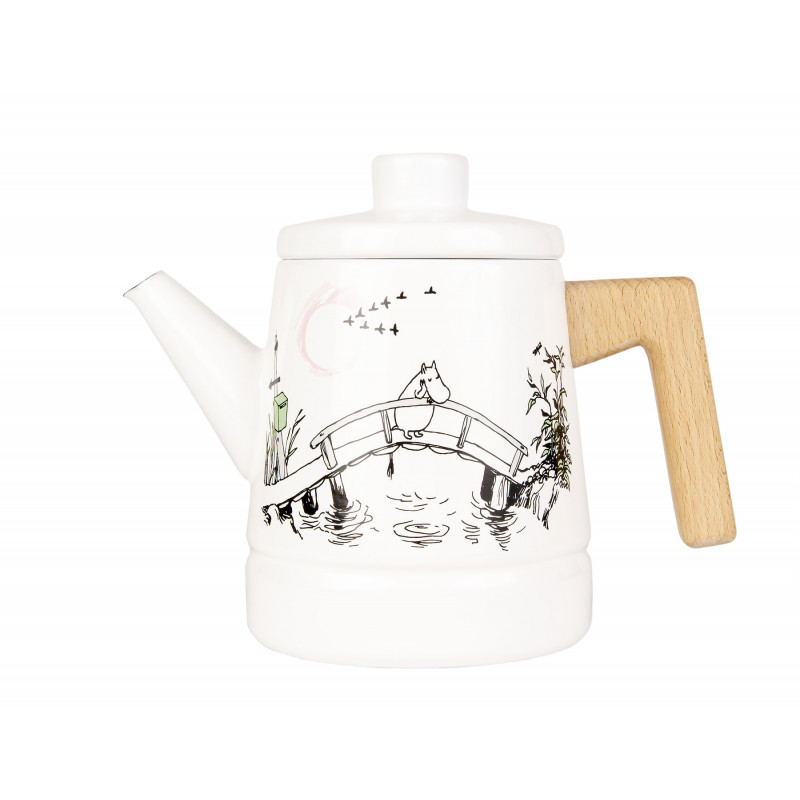 Moomin Enamel Coffee Pot 1.6 L Originals Missing You 