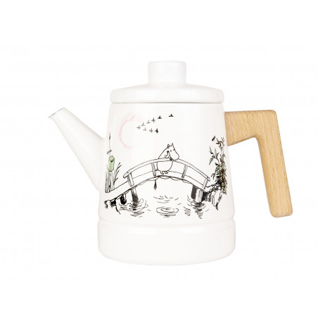Moomin Enamel Coffee Pot 1.6 L Originals Missing You 
