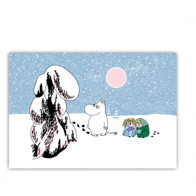 Moomin Placemat Snow Crown Load 40 x 30 cm
