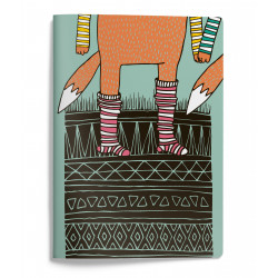 Mira Mallius A5 Notebook 15 x 21 cm 48 pages Socks