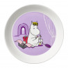 Moomin Plate 19 cm Snorkmaiden Lilac