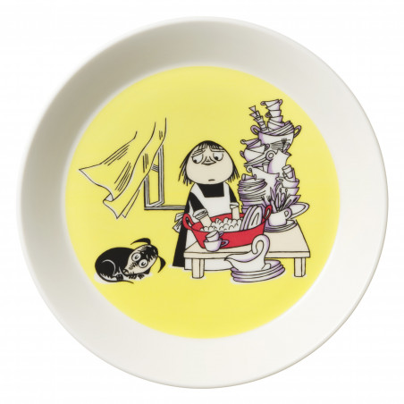 Moomin Plate 19 cm Misabel Yellow