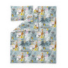 Moomin Duvet Cover Set Fairytale Turquoise Orange 120 x 160 cm 40 x 60 cm GOTS
