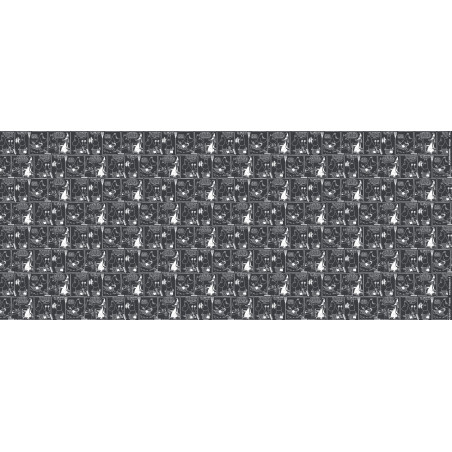 Moomin Half Panama Fabric Comics Moominmamma Finlayson 100 x 150 cm