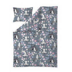 Moomin Duvet Cover Pillowcase Moominmamma Dream 120 x 160 cm 40 x 60 cm Finlayson