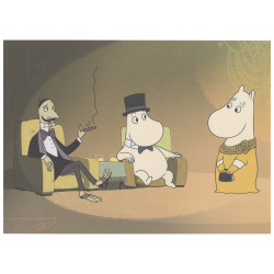  Moomin Set of 4 Posters 24 x 30 cm from Calendar Riviera Set 6 Putinki 
