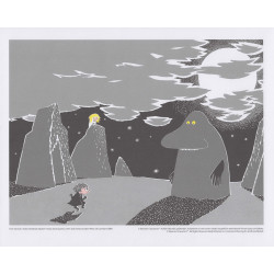 Moomin Set of 4 Posters 24 x 30 cm from Calendar Set 3 Putinki 