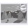Moomin Set of 4 Posters 24 x 30 cm from Calendar Set 3 Putinki 