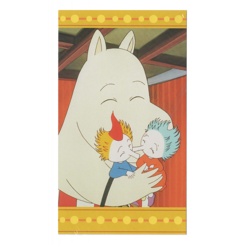 Moomin Greeting Card with Envelope Moominmamma Thingumy and Bob