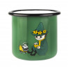 Moomin Enamel Mug 0.37 L Snufkin Retro Green