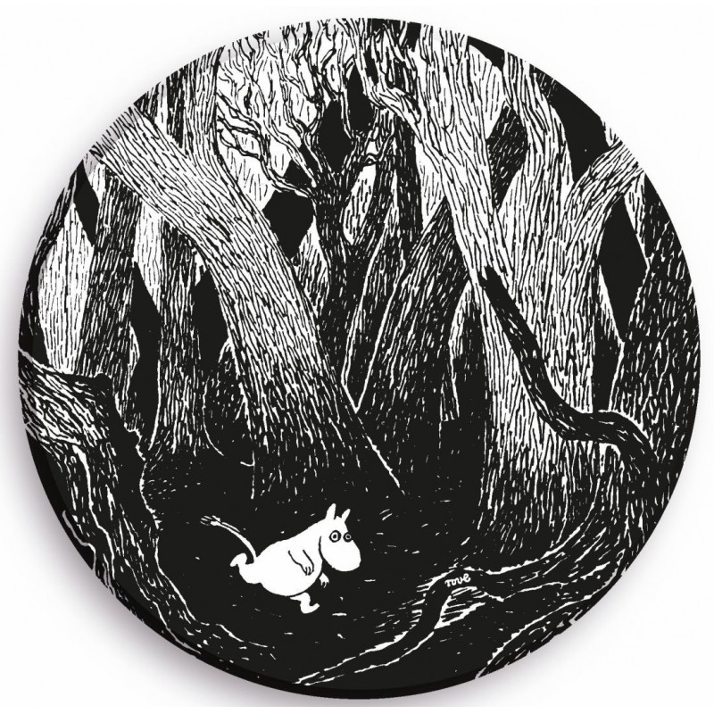 Moomin Pot Coaster Cork Running Moomin 23.5 cm