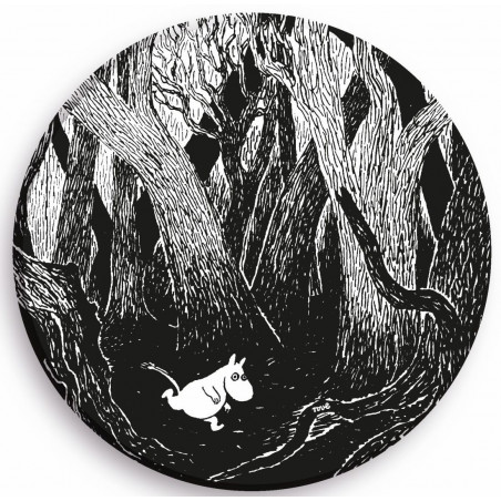Moomin Pot Coaster Cork Running Moomin 23.5 cm