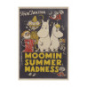Moomin Wooden Postcard Birch Plywood Summer Madness