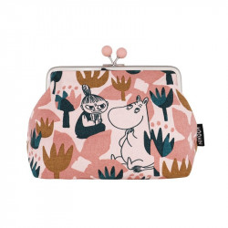 Moomin Emma Pouch Clutch Bag Blooming Rose