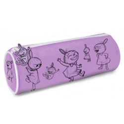 Moomin Pencilcase Tube Little My Sketches Violet
