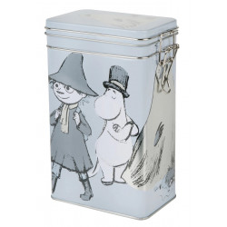 Moomin Coffee Tea Tin Box  Moominvalley Sketch