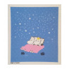 Moomin Dishcloth Moomin Goodnight 17 x 20 cm