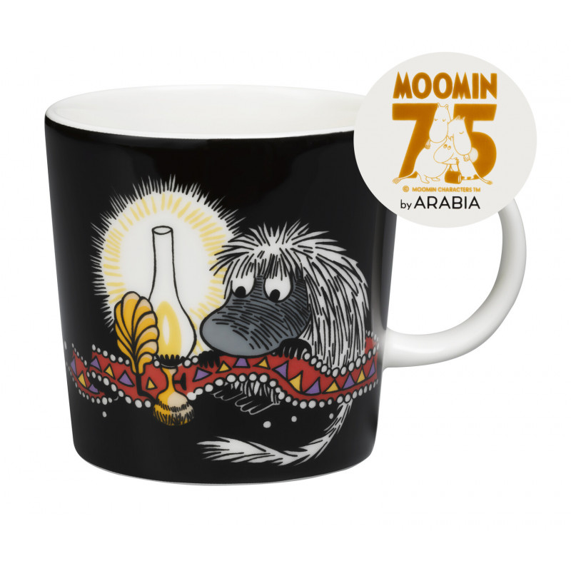 Moomin Mug Ancestor Black 75 Years 0.3 L Arabia