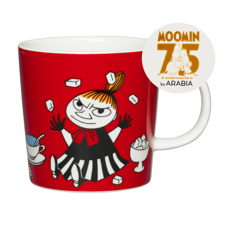 Moomin Mug Little My Red 75 Years 0.3 L Arabia