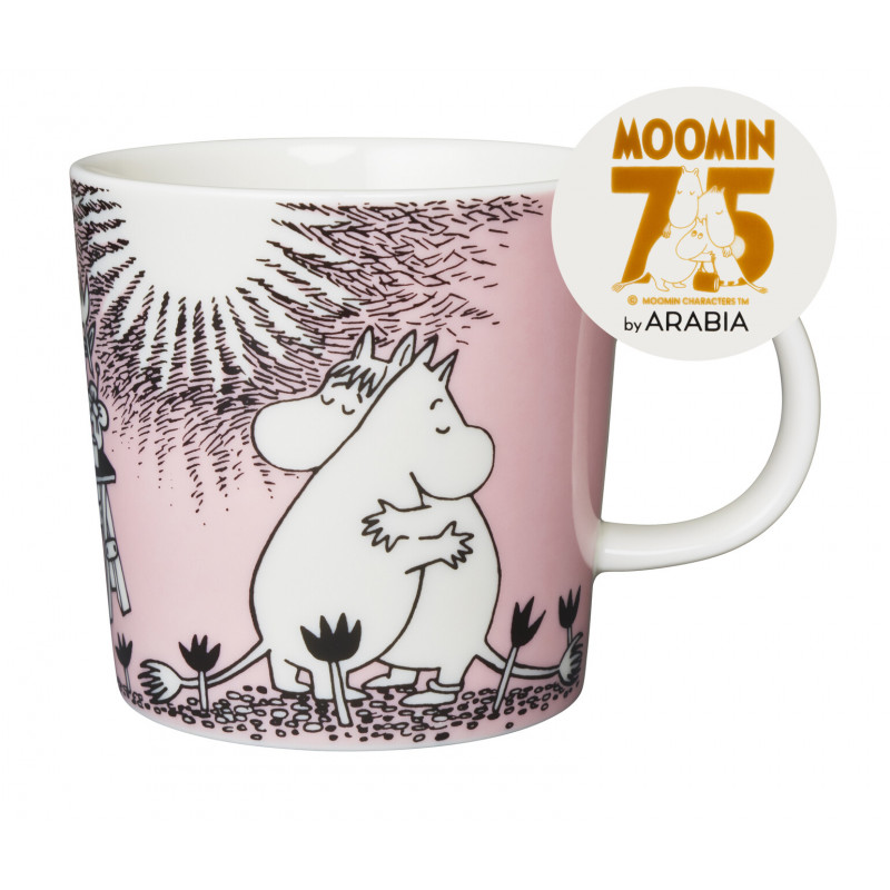 Moomin Mug Love 75 Years 0.3 L Arabia