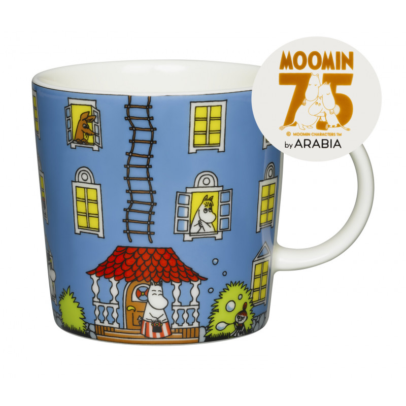 Moomin Mug Moomin House 75 Years 0.3 L Arabia