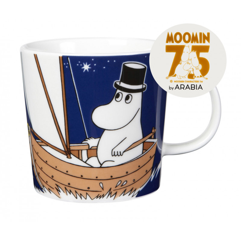 Moomin Mug Moominpappa 75 Years 0.3 L Arabia