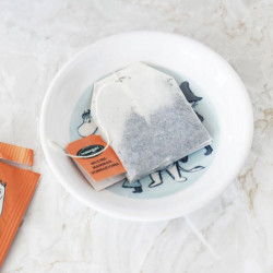 Moominvalley Sketch Teabags Melmaine Plate