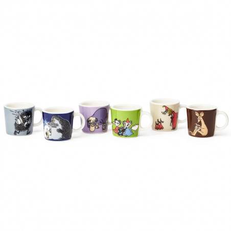 Moomin Collectors Minimugs Classics Set no 2 6 pcs 