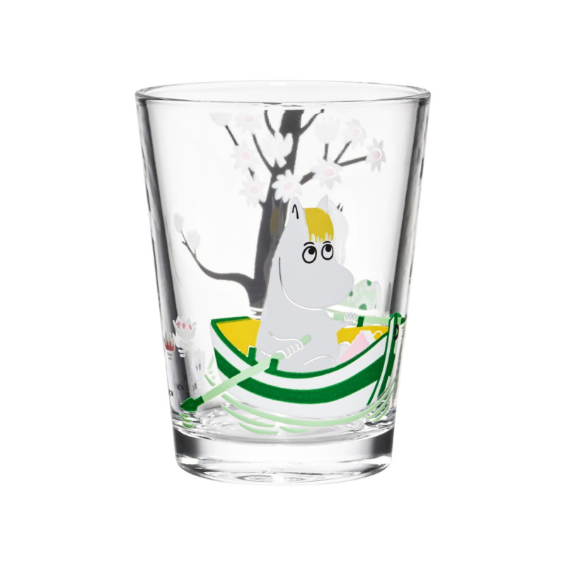 Moomin Drinking Glass Arabia Snorkmaiden
