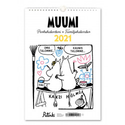 Moomin 2021 Family Calendar Putinki 23 x 34 cm