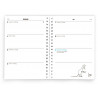 Moomin School Calendar Weekly Planner 2020-2021