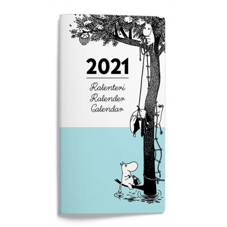 Moomin Slim Pocket Calendar 2021