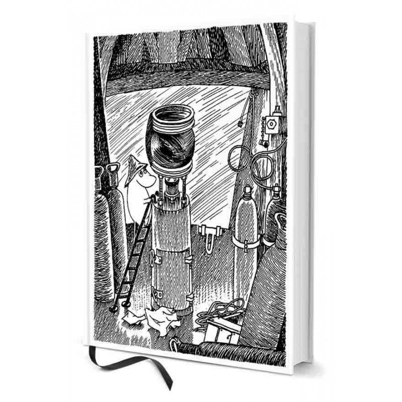 Moomin Hardcover Notebook A5 Moomintroll The Lighthouse 128 Blank Pages