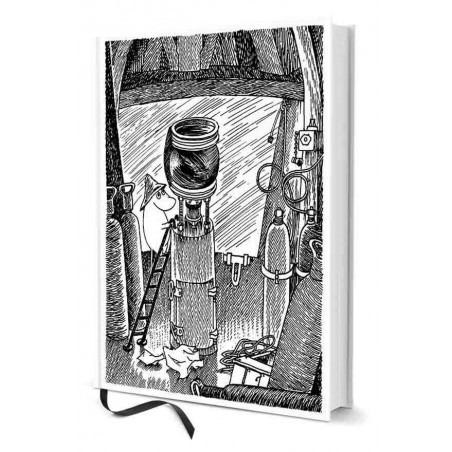 Moomin Hardcover Notebook A5 Moomintroll The Lighthouse 128 Blank Pages